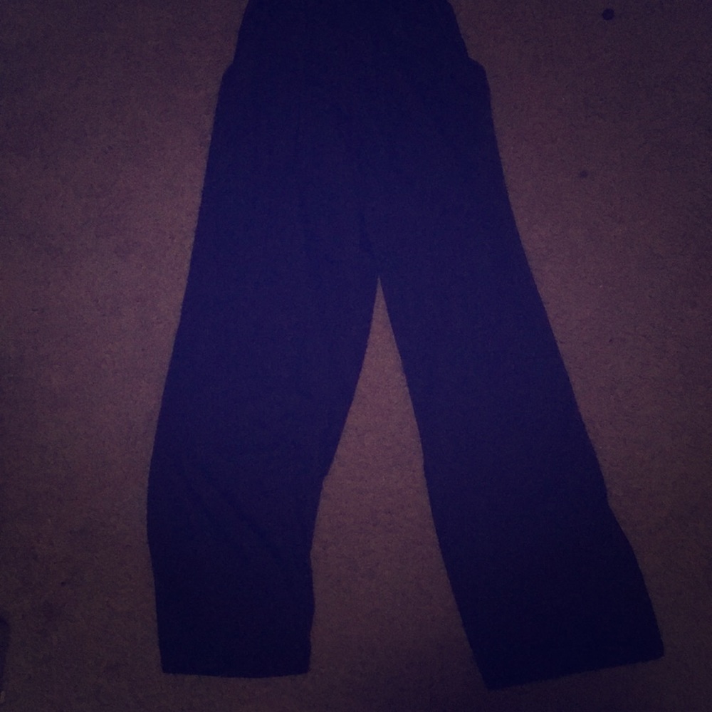 Exercise pants or lazy wear